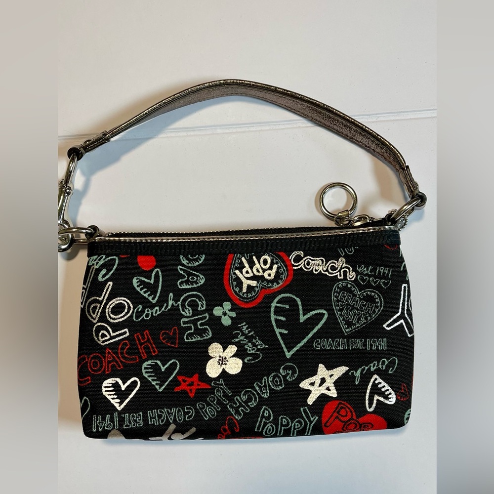 Y2K VINTAGE COACH POPPY wristlet 
EXCELLENT CONDITION - Picture 3 of 9